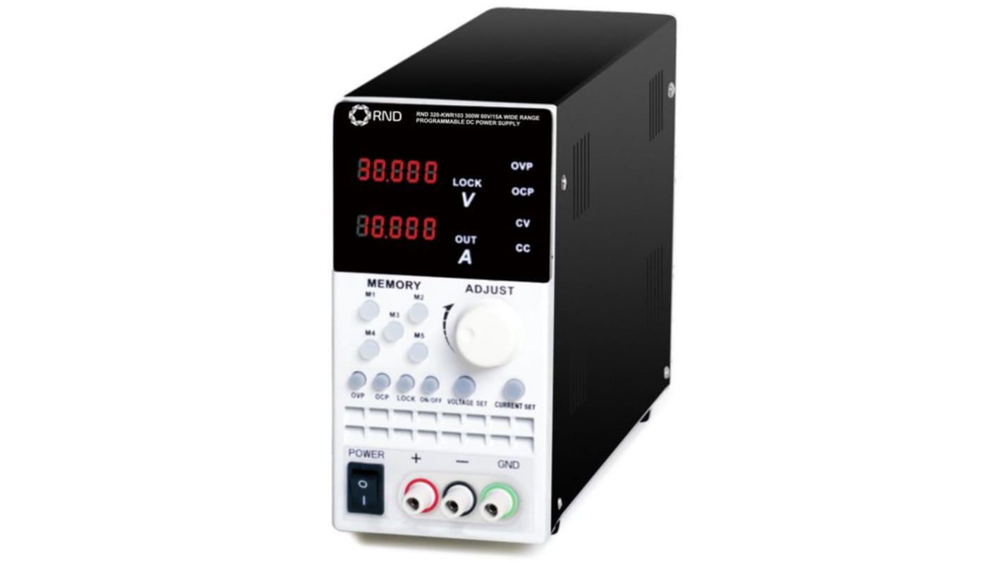 Lab Power Supply 0-60V, 0-15A, 300W, pro