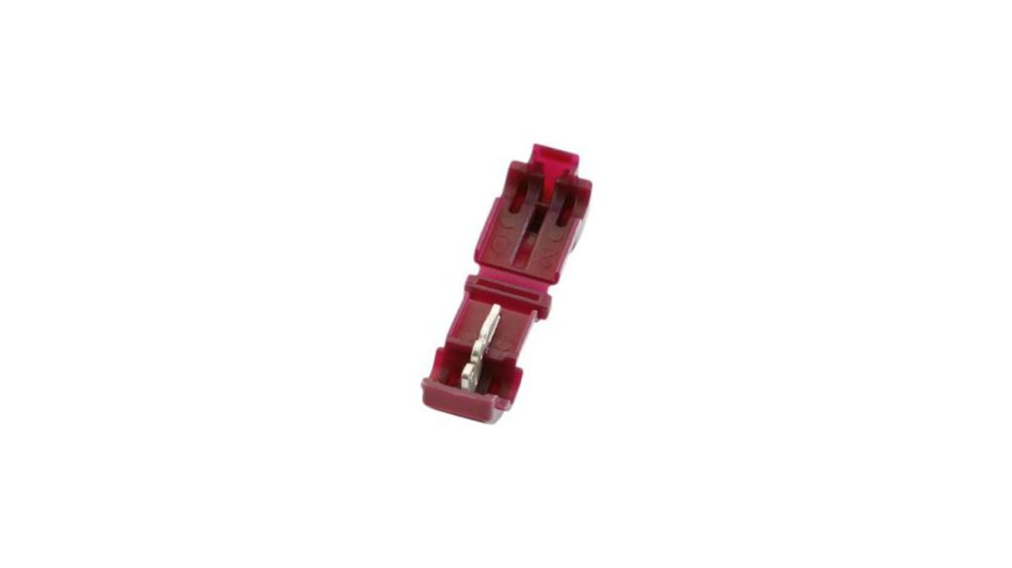 RND RND 465 Kabelspleißverbinder, Rot, 22 →18 AWG, Ges.L 37mm, 18AWG max.