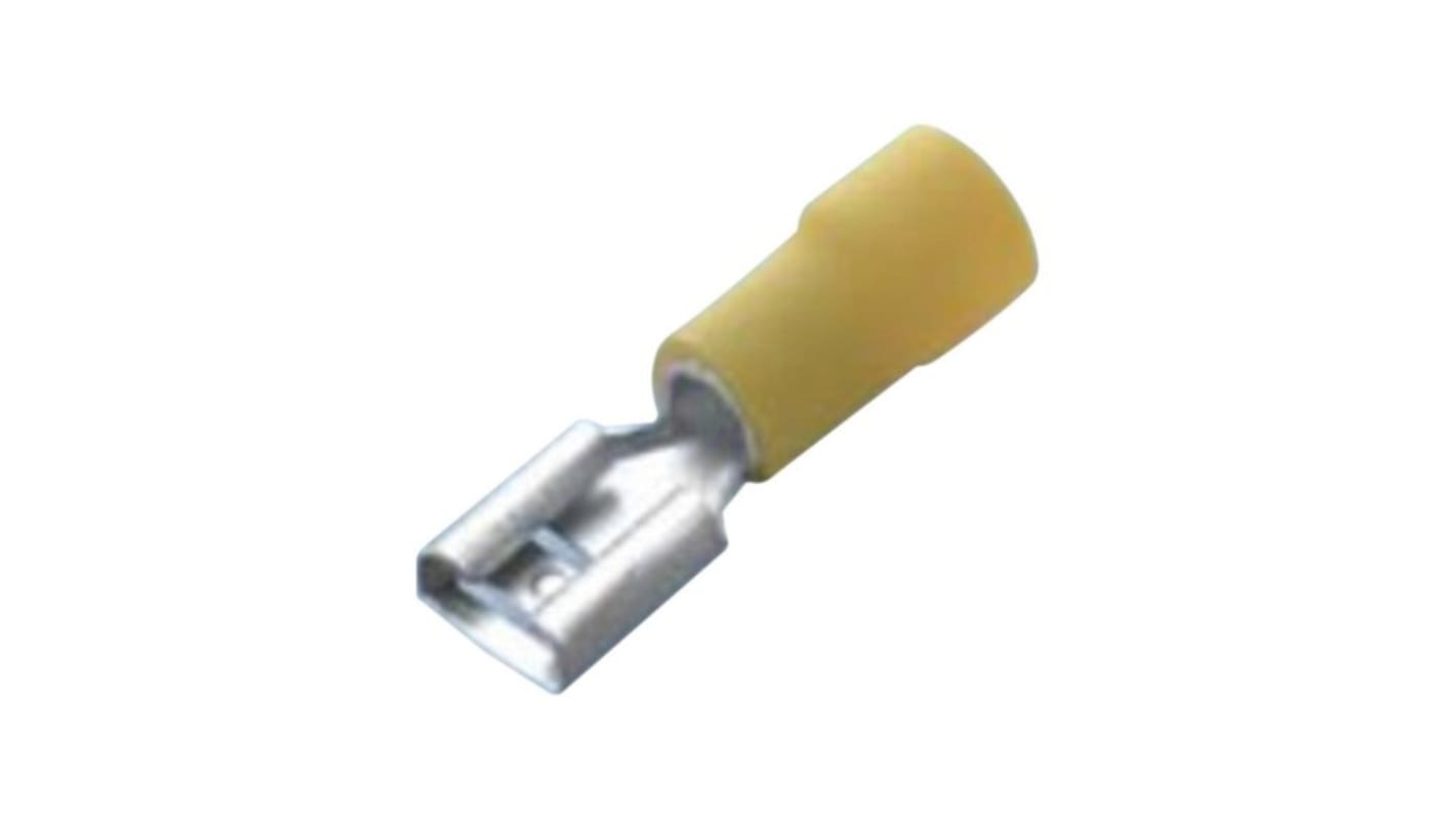 Blade receptacle yellow 4.8x0.8mm