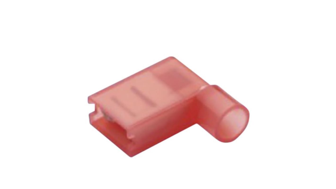 Blade receptacle red 6.3x0.8mm