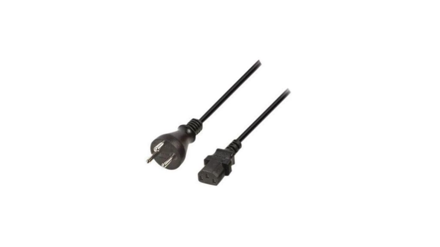 MAINS CABLE DANMARK 107-2-D1 to IEC C13