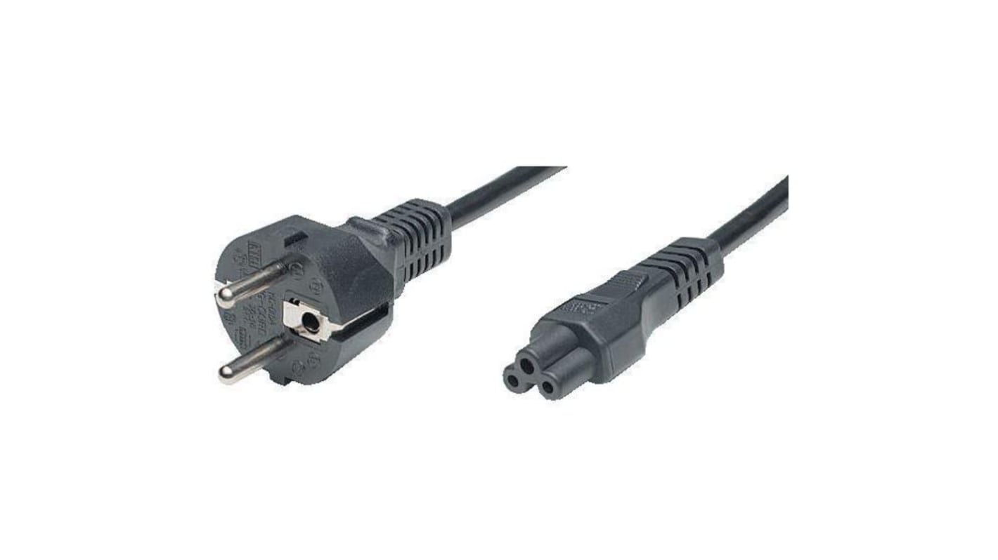 MAINS CABLE SCHUKO Type F (CEE 7/7) Plug