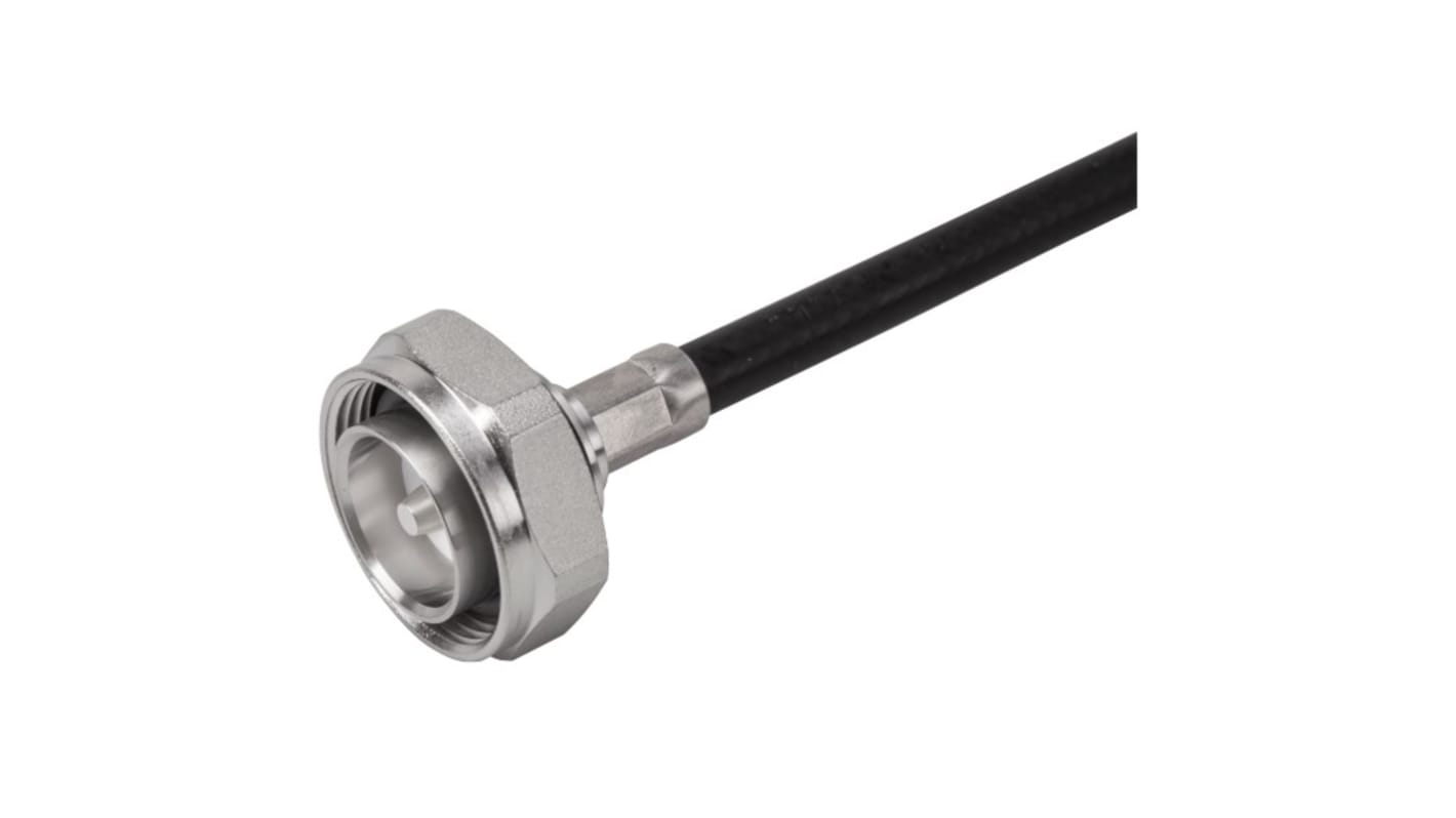 Adaptateur coaxial Huber+Suhner Coaxial Mâle vers Coaxial, Droit 7.5GHz