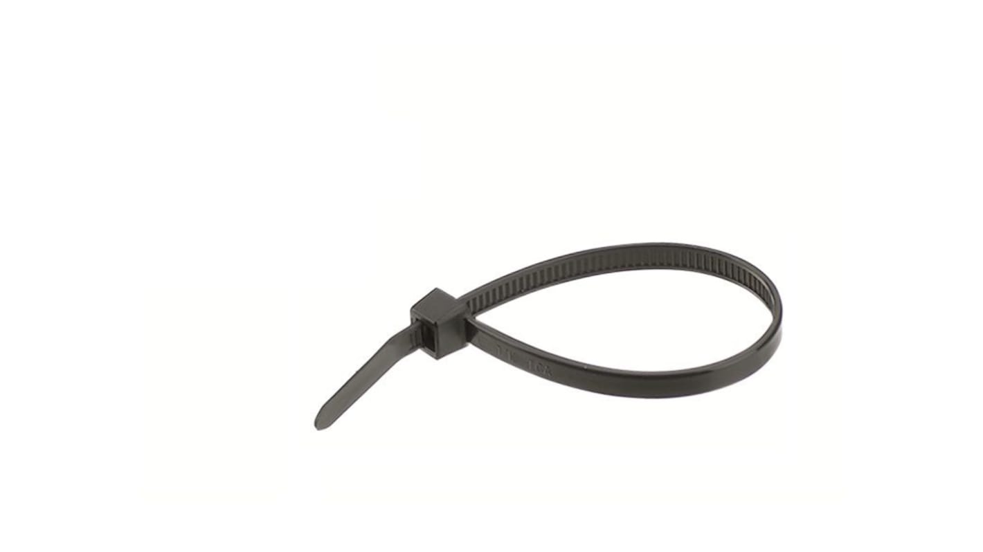 Cable Tie 2.5x100 Black Pack 100