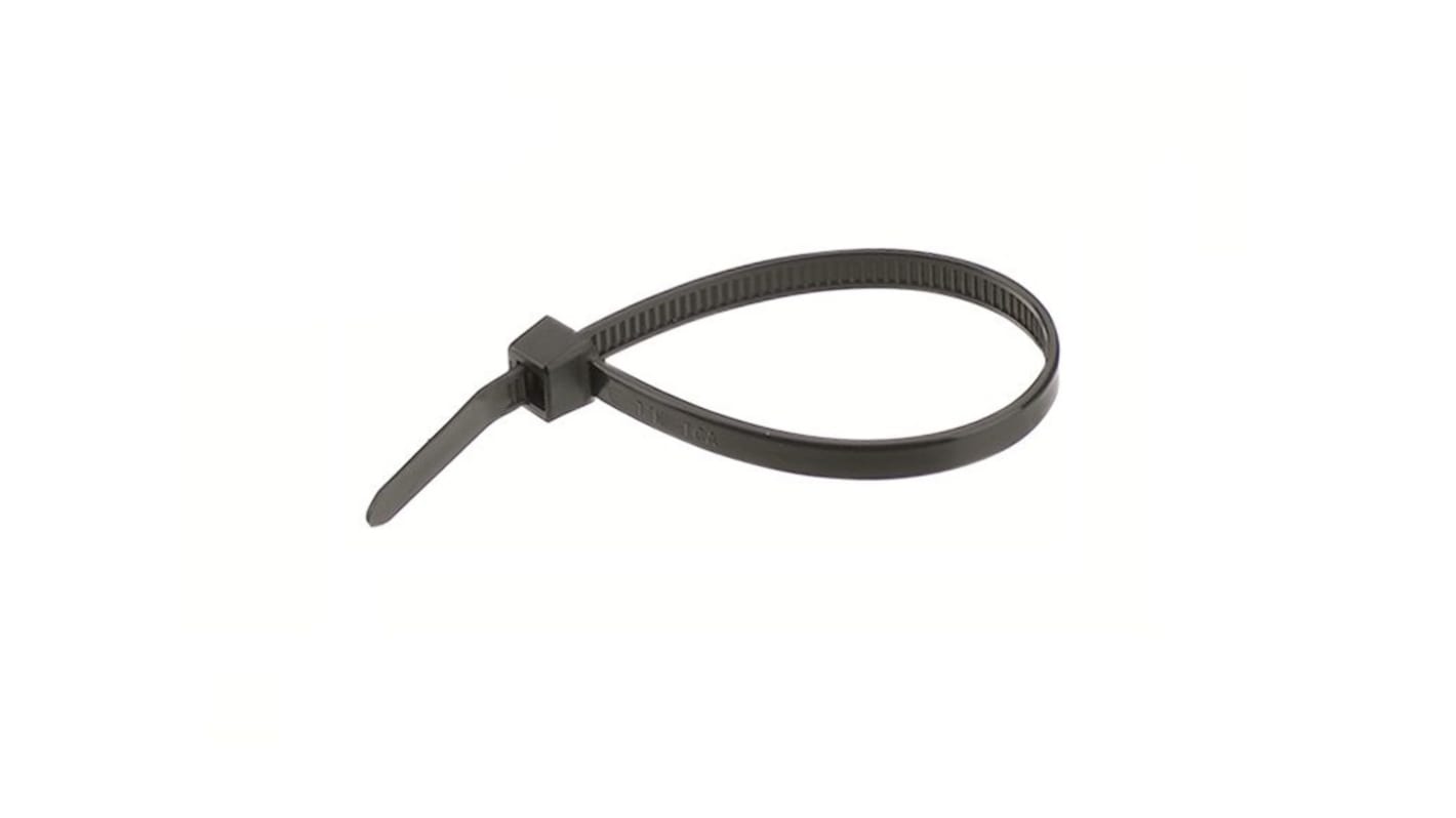 Cable Tie 3.6x150 Black Pack 100