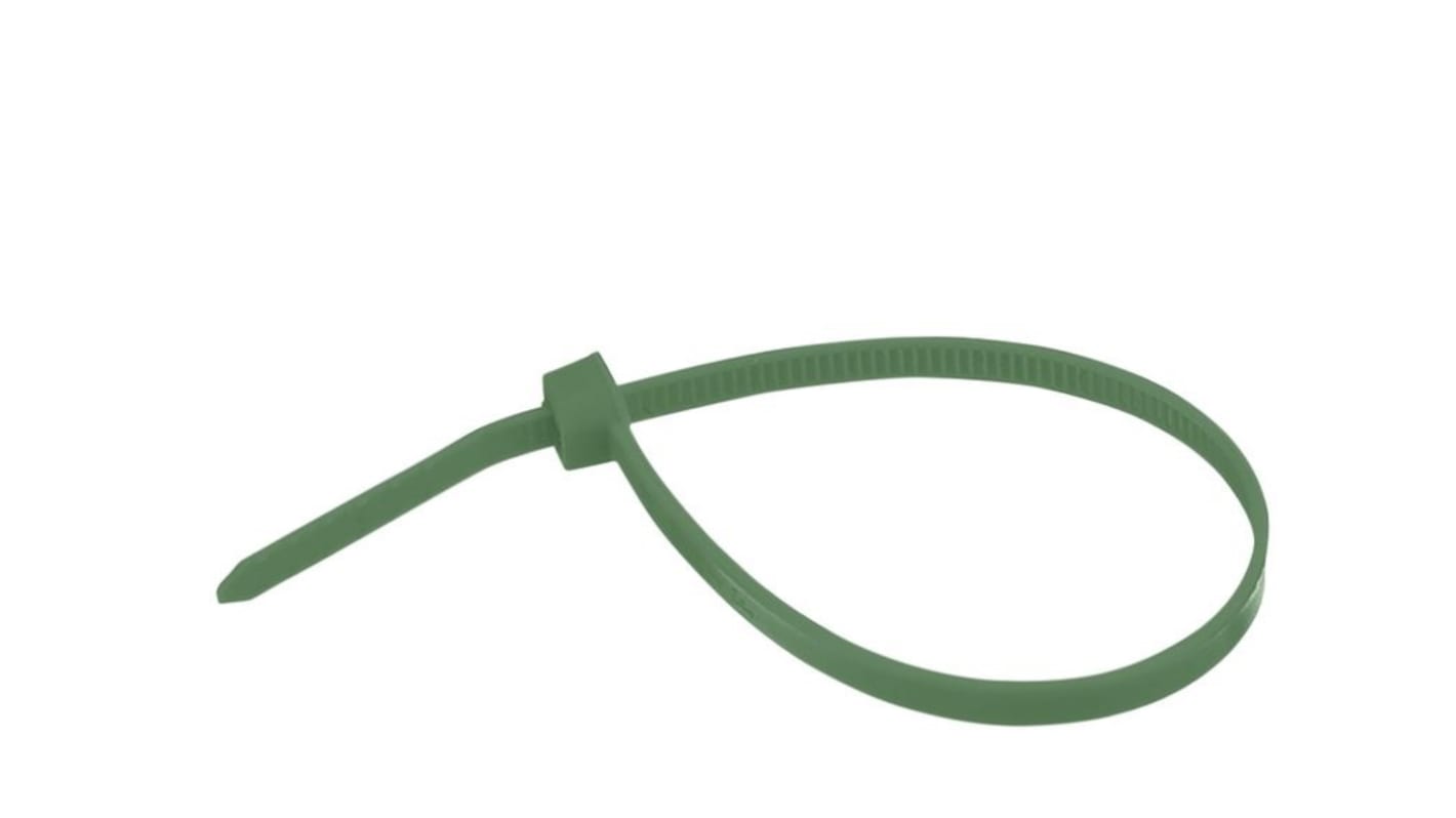Cable Tie 4.8x300 Green Pack 100