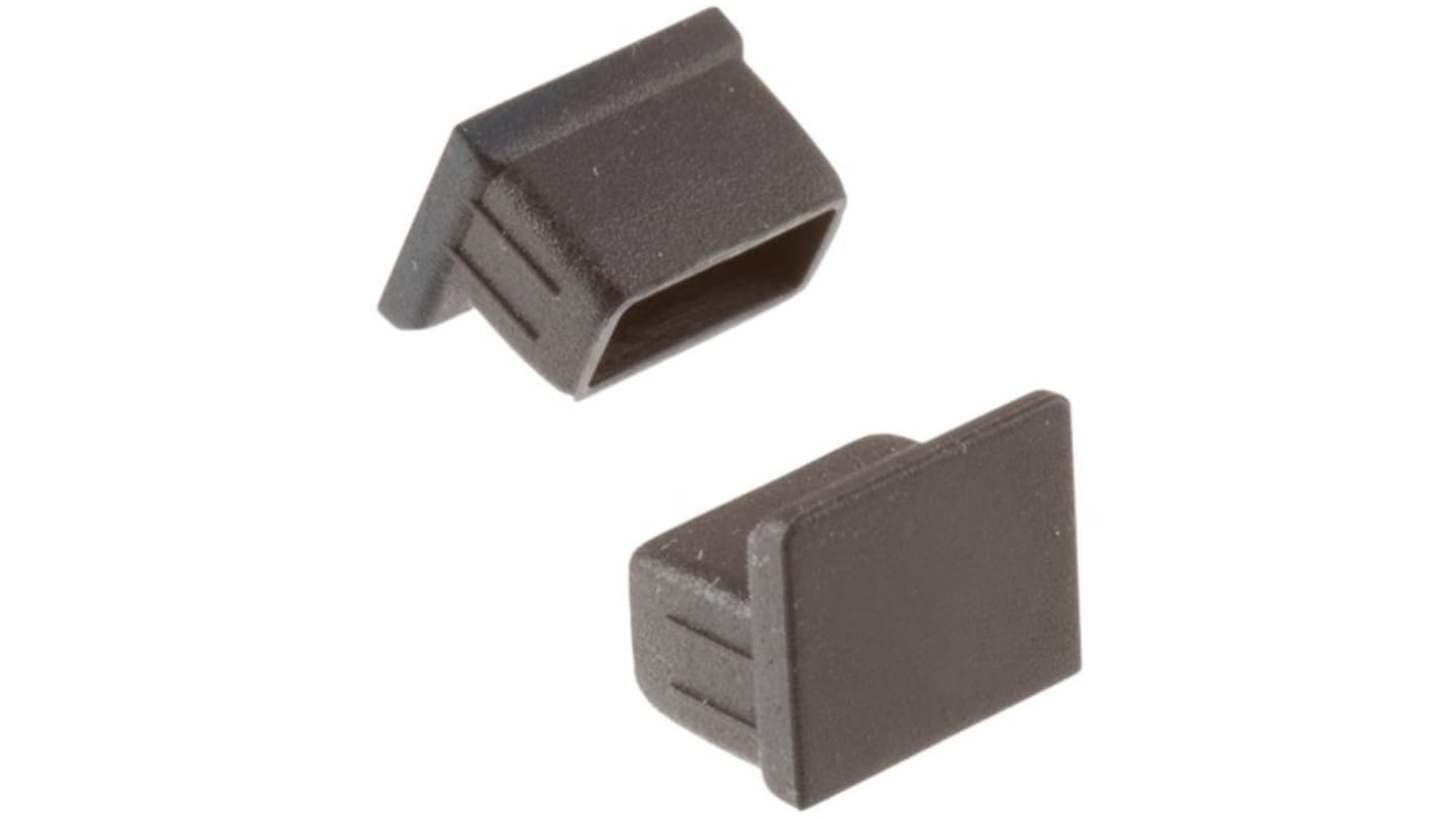 Protection Plug for RJ-45 Connector Blac