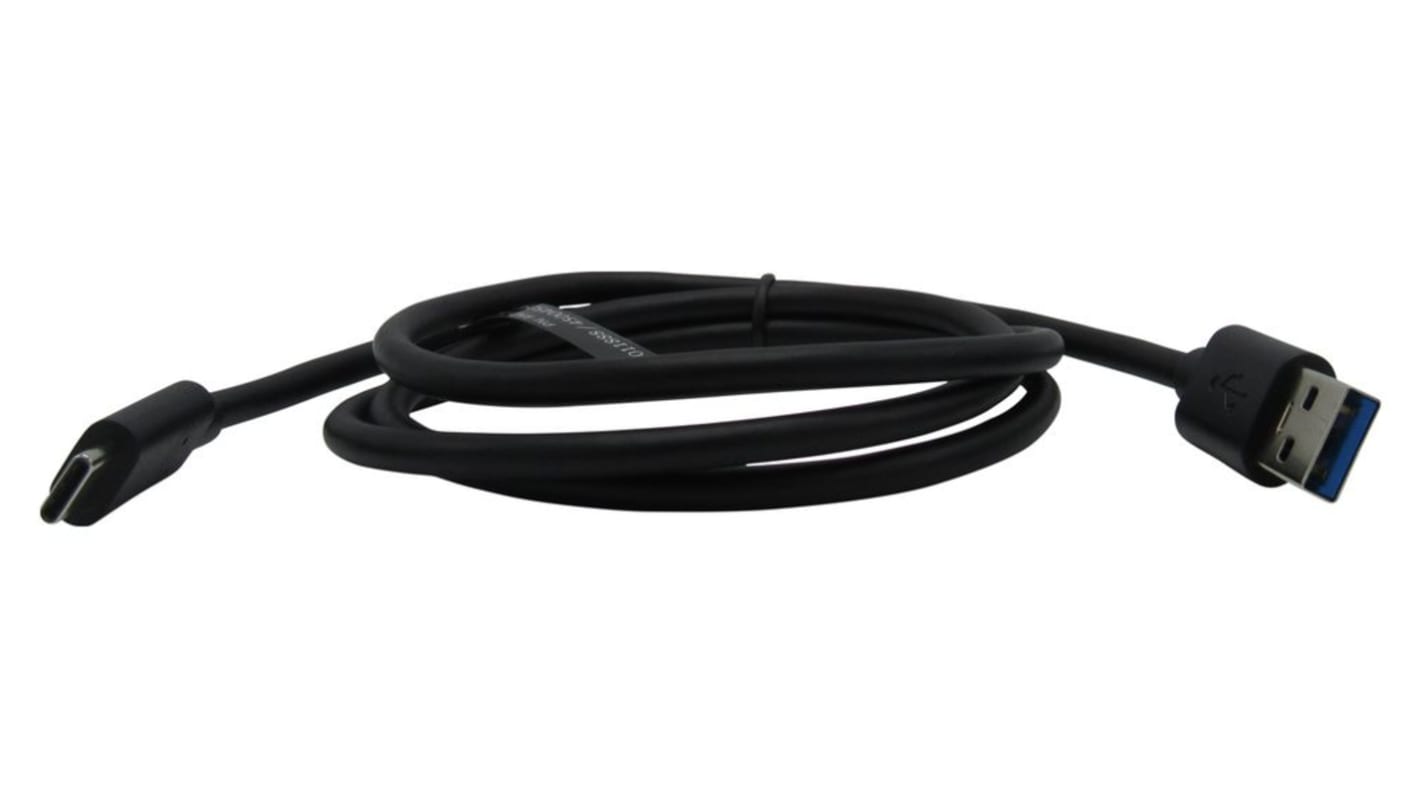 USB 3.1 cable type C to A 1m Black