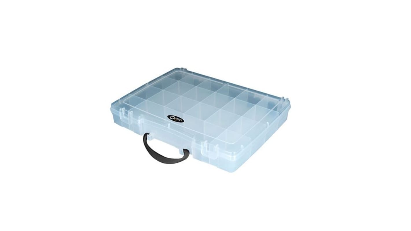 RND 550-00119 | Assortment Box/21/Transparent 325x255x56 | RS
