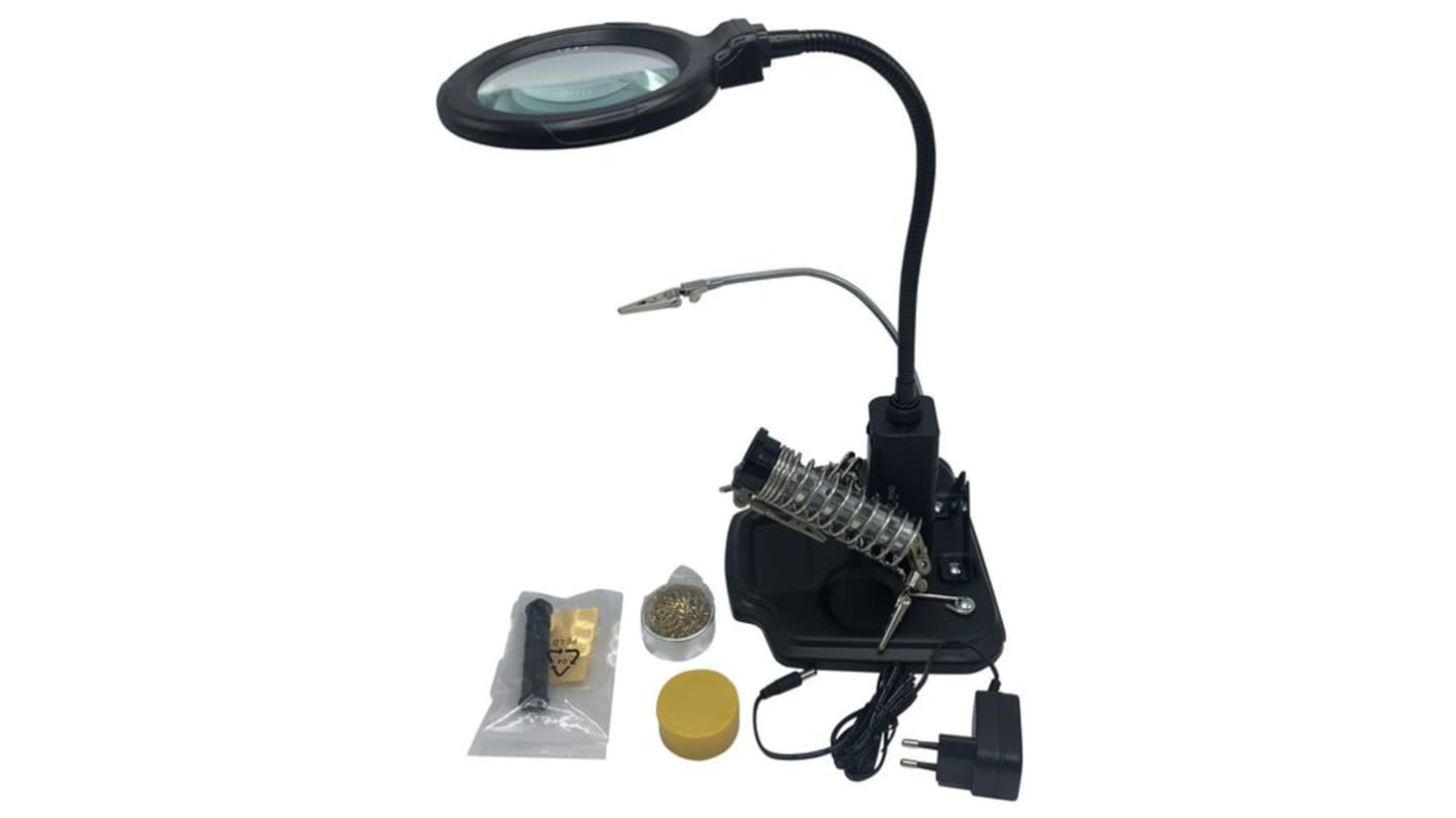 Helping Hand/LED mag lamp + acces