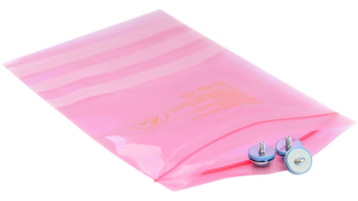 Pink A/S Recloseable bag 3"x5" pk100