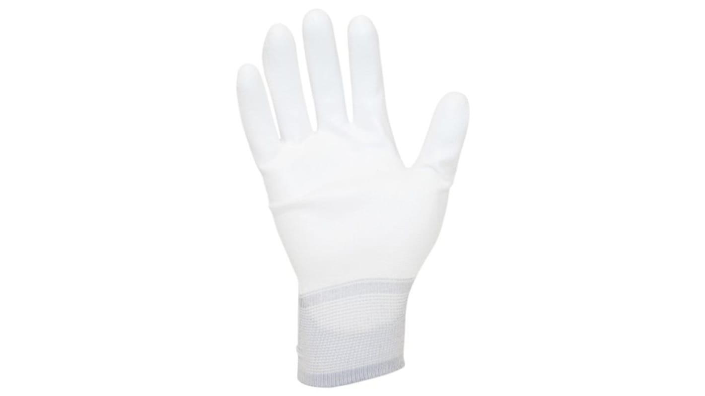 ESD PU Palm Glove  White, Small