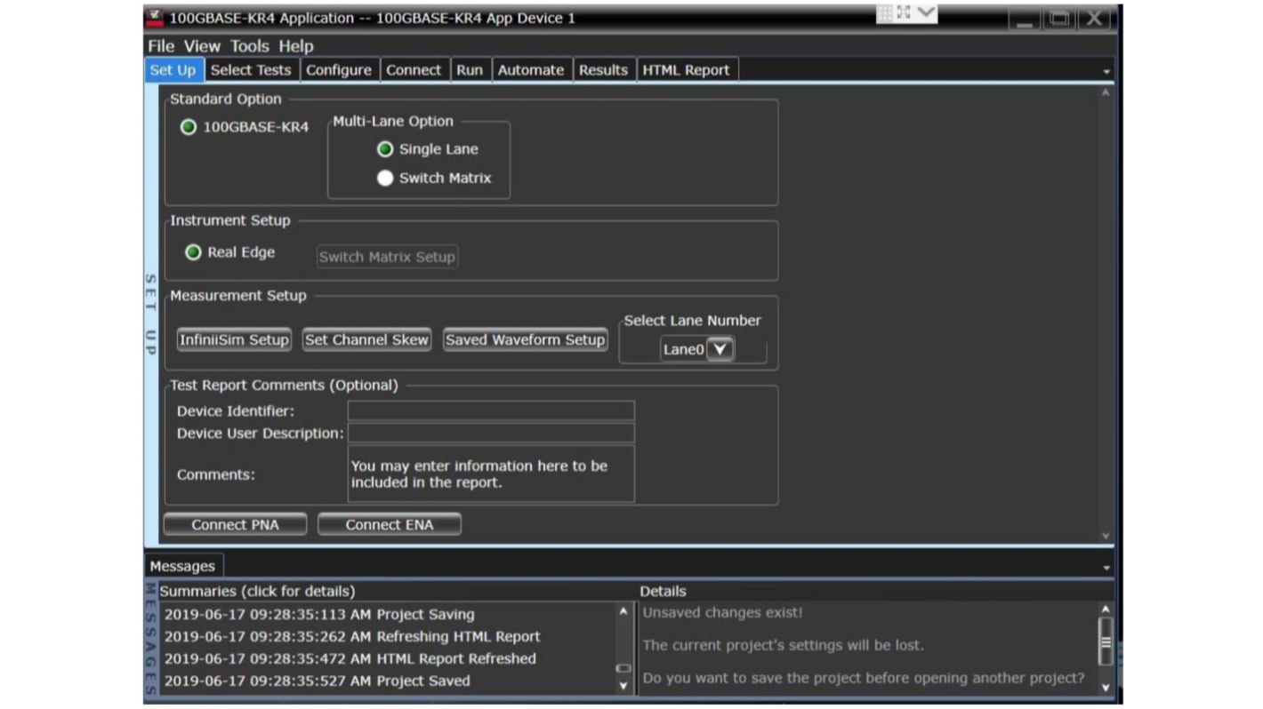 Oscilloscope Analysis Oscilloscope Software for Use with Infiniium Series