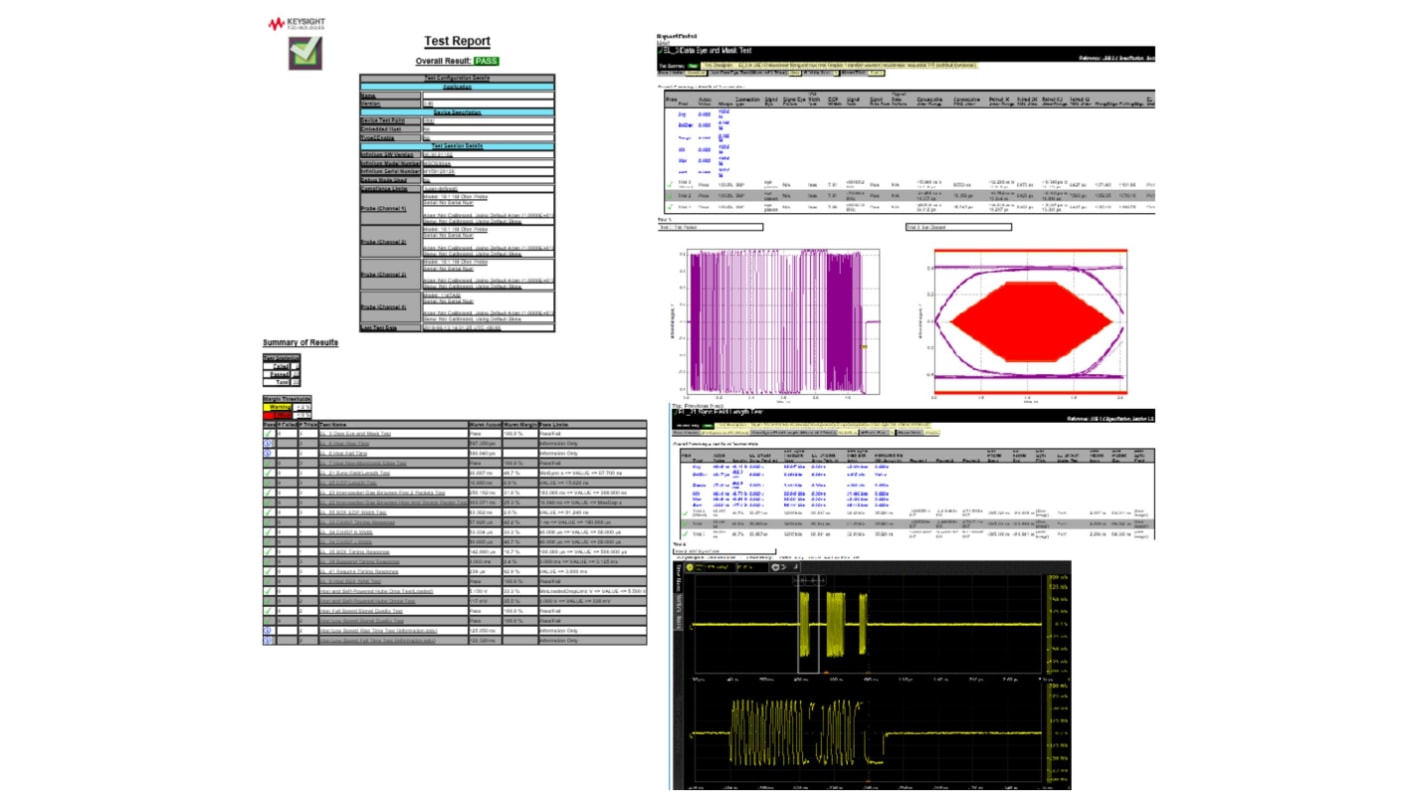 Oscilloscope Analysis Oscilloscope Software for Use with Infiniium Series