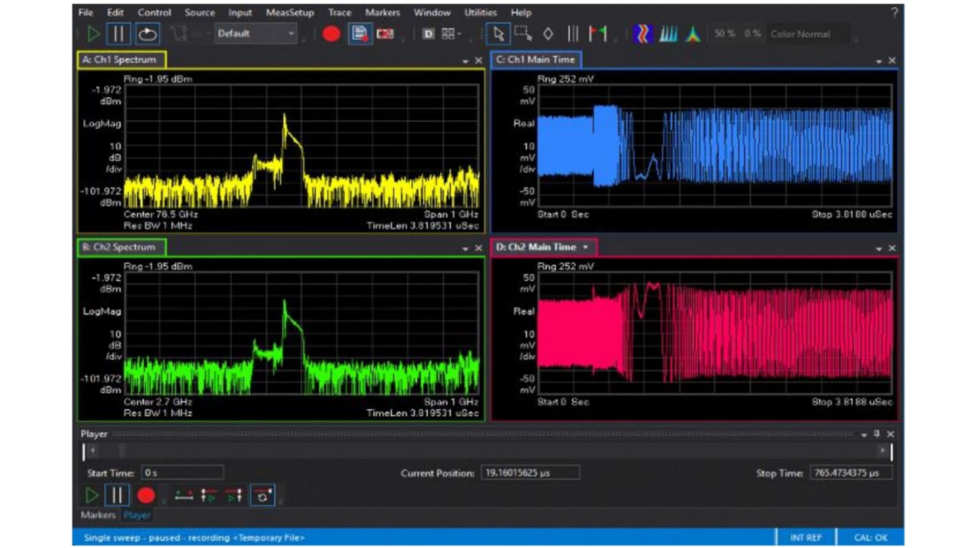 Oscilloscope Analysis Oscilloscope Software for Use with Infiniium Series