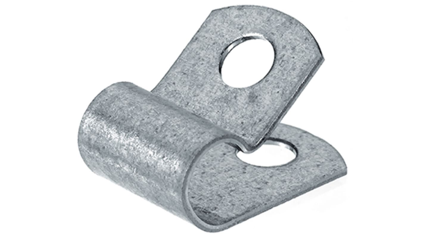 Cable Clamp ø7.9mm Zinc-Plated Steel