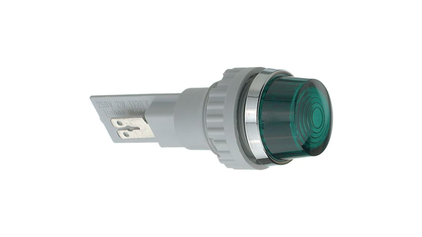 RAFI White LED Indicator Lamp, 280V, 22mm Diameter