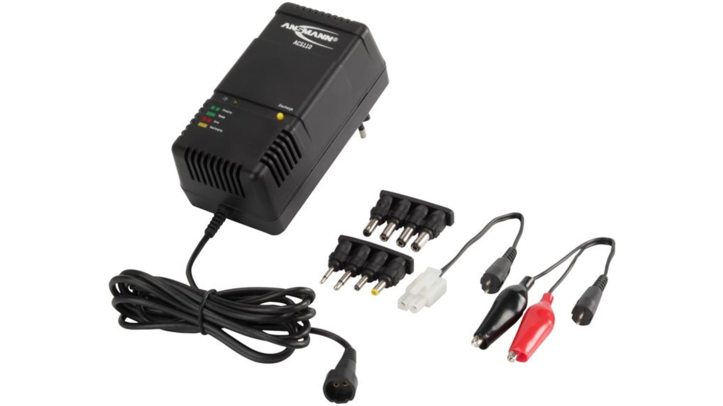 Ansmann 1001-0023 Battery Charger For NiCd, NiMH with AC plug