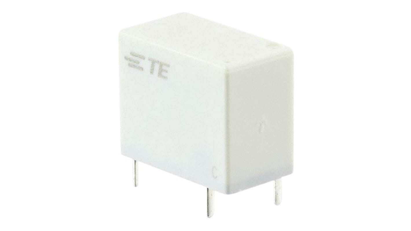 TE Connectivity PCB Mount Power Relay, 48V Coil, 10A Switching Current, SPST