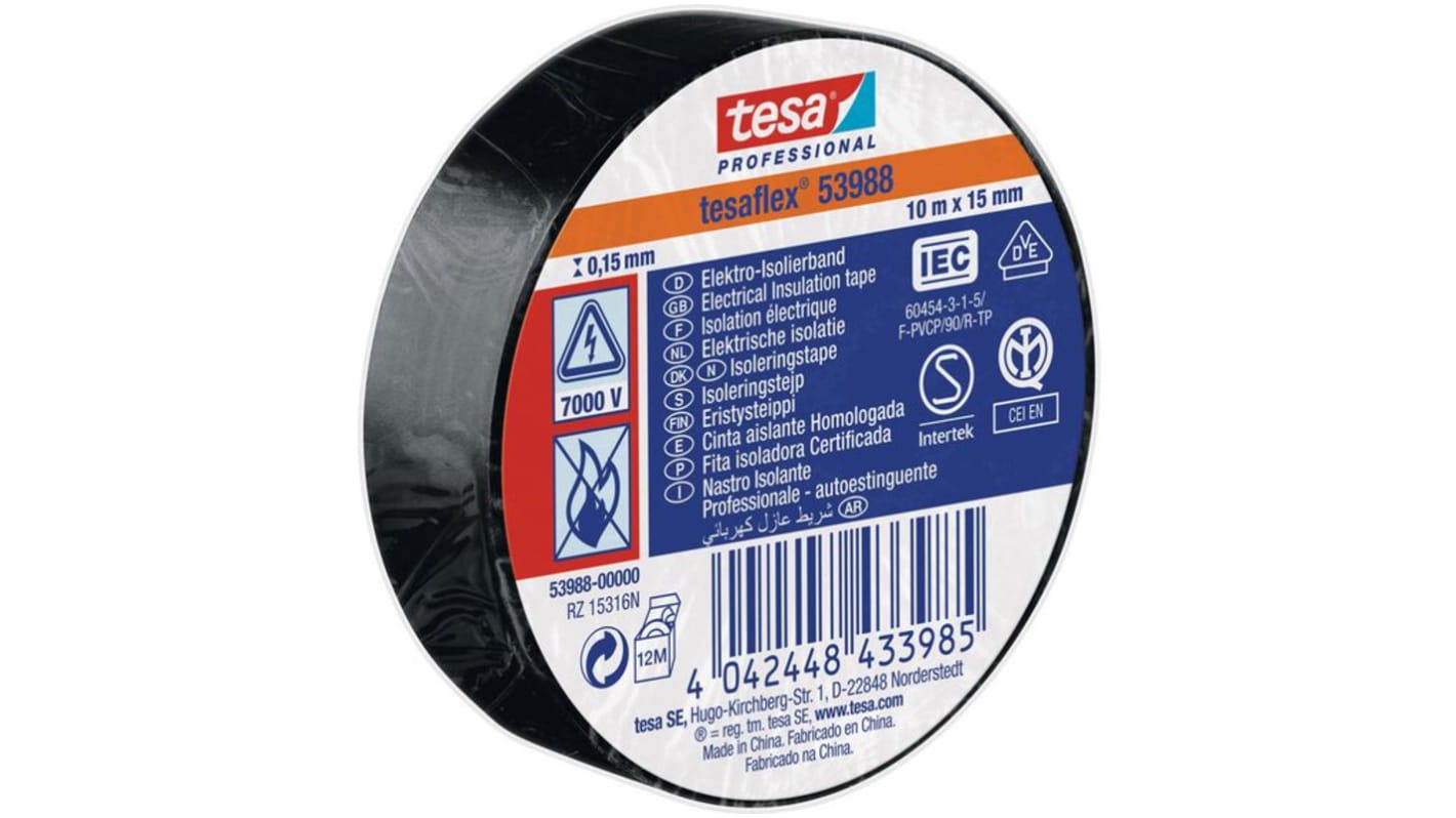 SPVC Electrical Tape Black 25mm x 25m