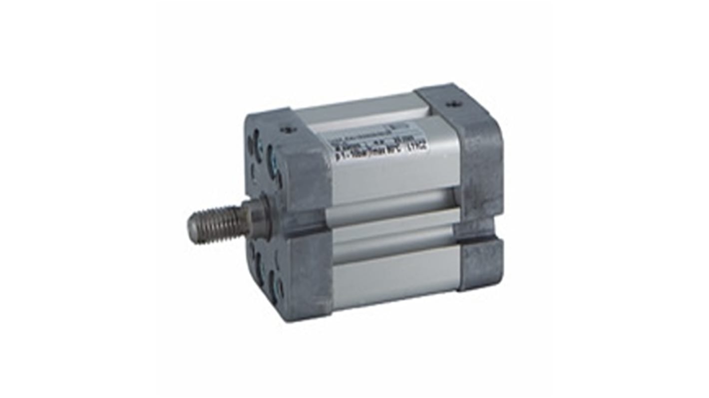 Norgren Pneumatic Cylinder - RA/192020/M/25, 20mm Bore, 200mm Stroke, ISO Compact Series, Double Acting