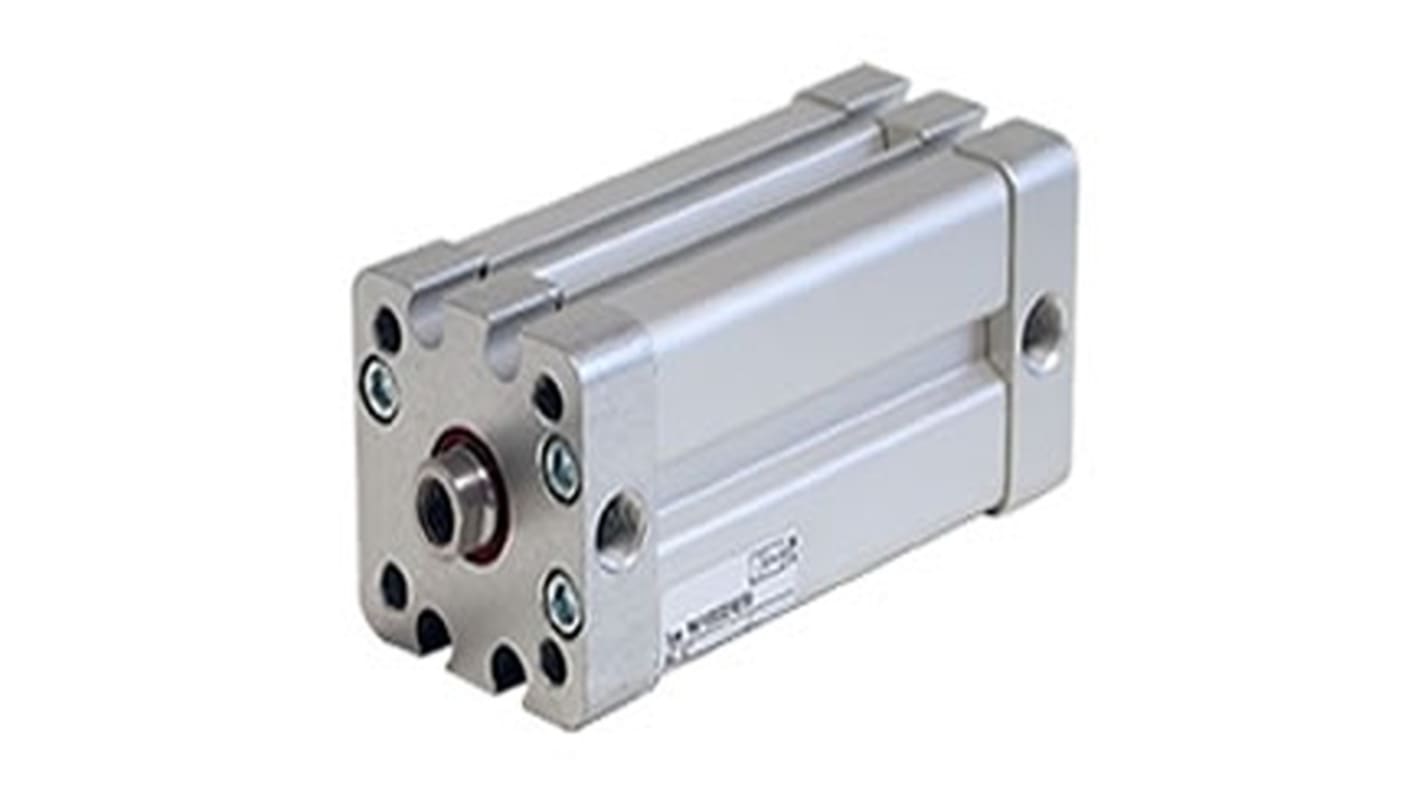 Norgren Pneumatic Cylinder - RA/192020/MX/20, 20mm Bore, 200mm Stroke, ISO Compact Series, Double Acting