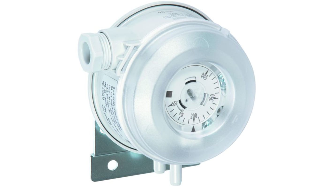 S+S Regeltechnik GmbH DS Series Pressure Switch, 20Pa Min, 300Pa Max, Differential Reading