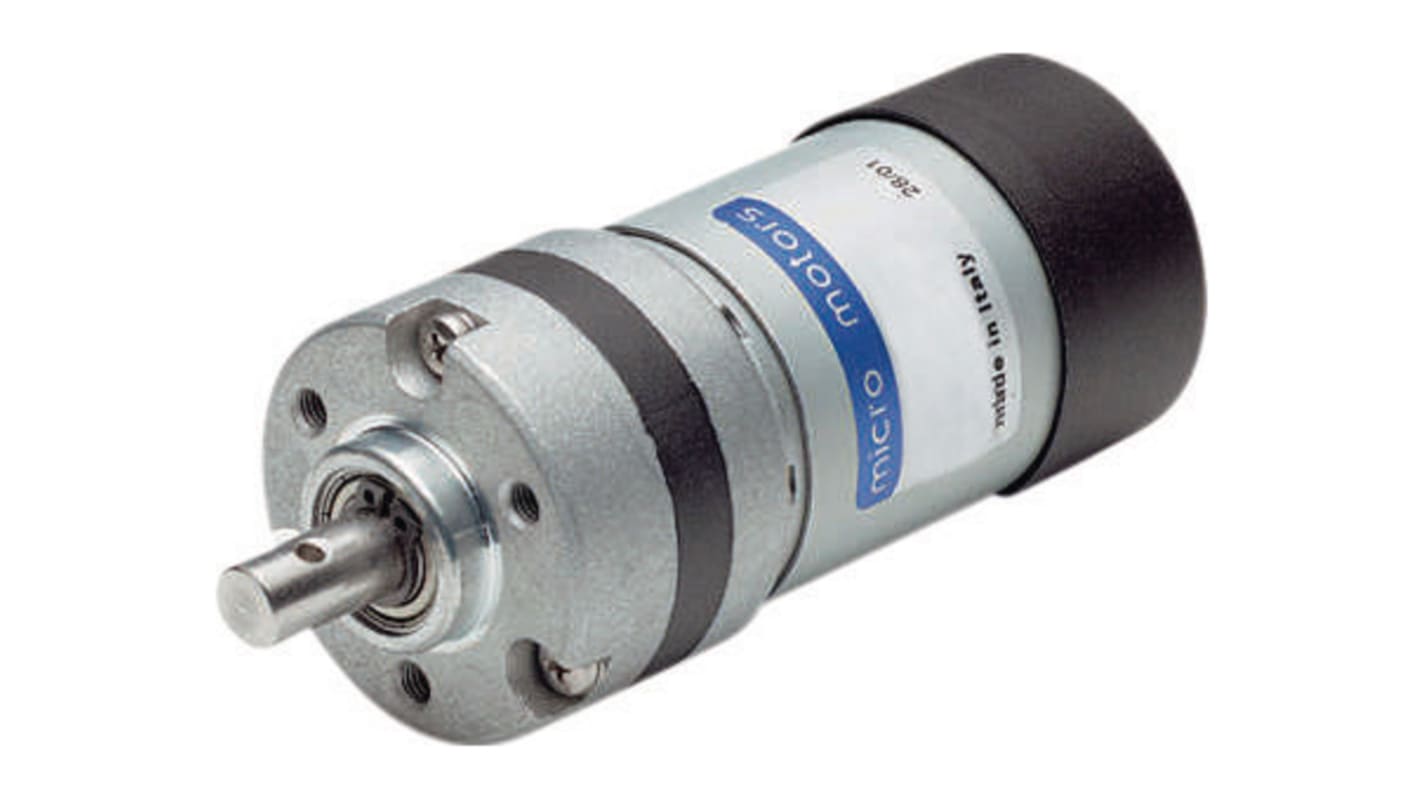 Micro Motors Geared DC Motor, 20.2 W, 24 V dc, 60 Ncm, 8mm Shaft Diameter