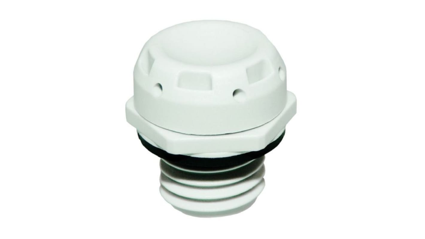 WISKA Blanking Plug, M12, 12mm Hole Diameter, Polyamide 6, 12mm Diameter, Threaded