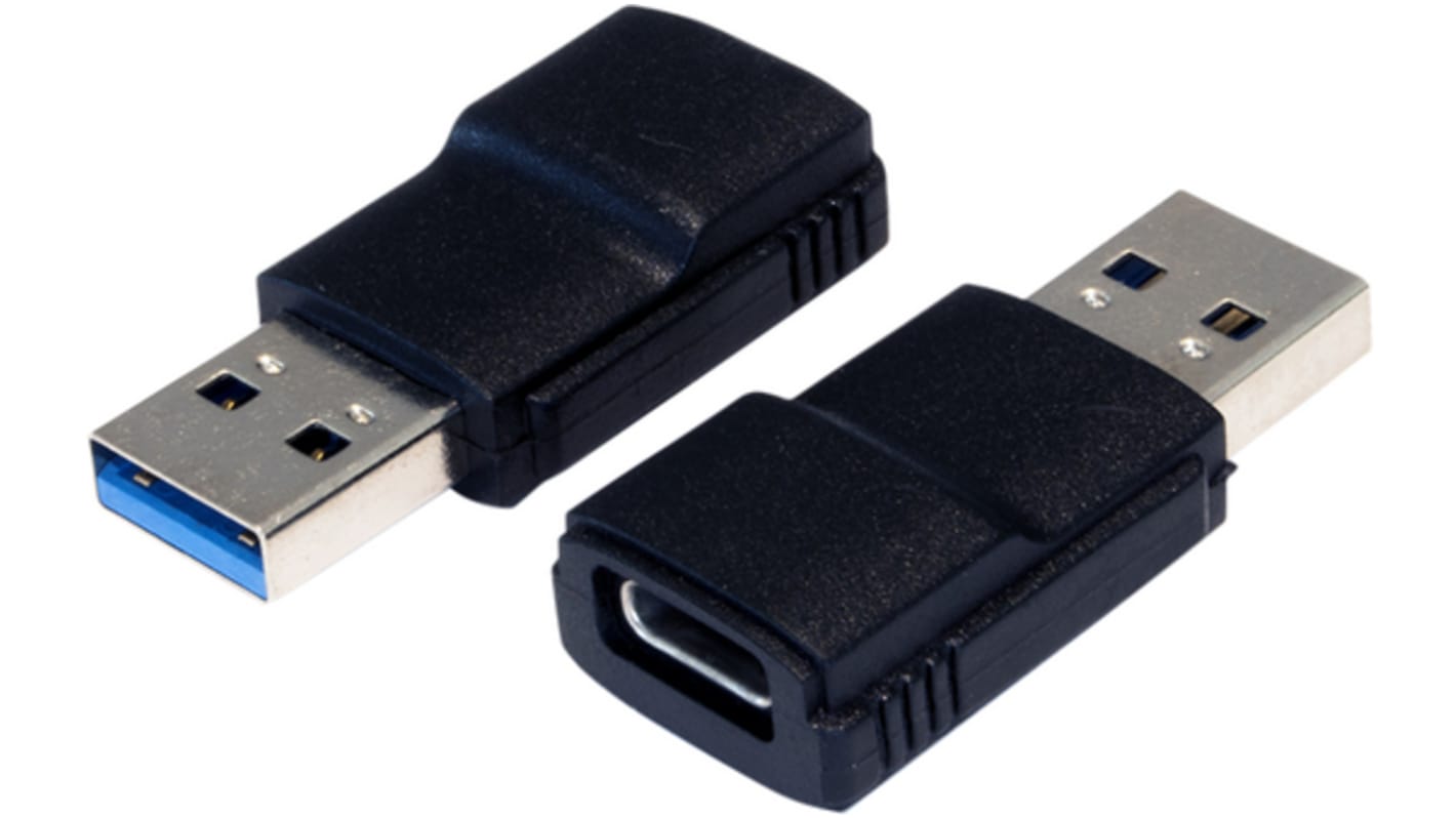 Exsys Straight, Male to Female Type 3.2 3.2 USB Adaptor