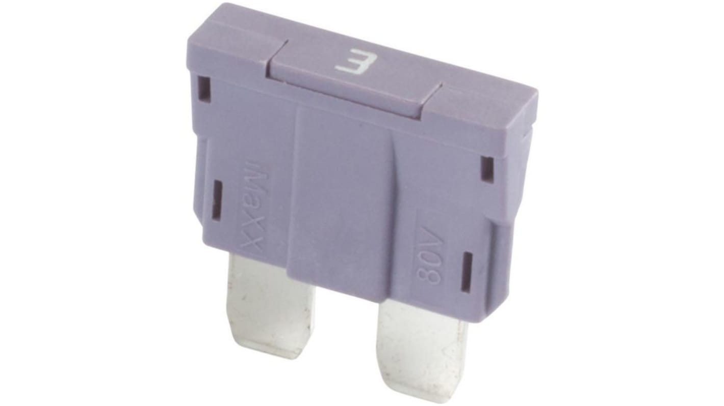 iMaXX 3A Violet Car Fuse, 80V dc