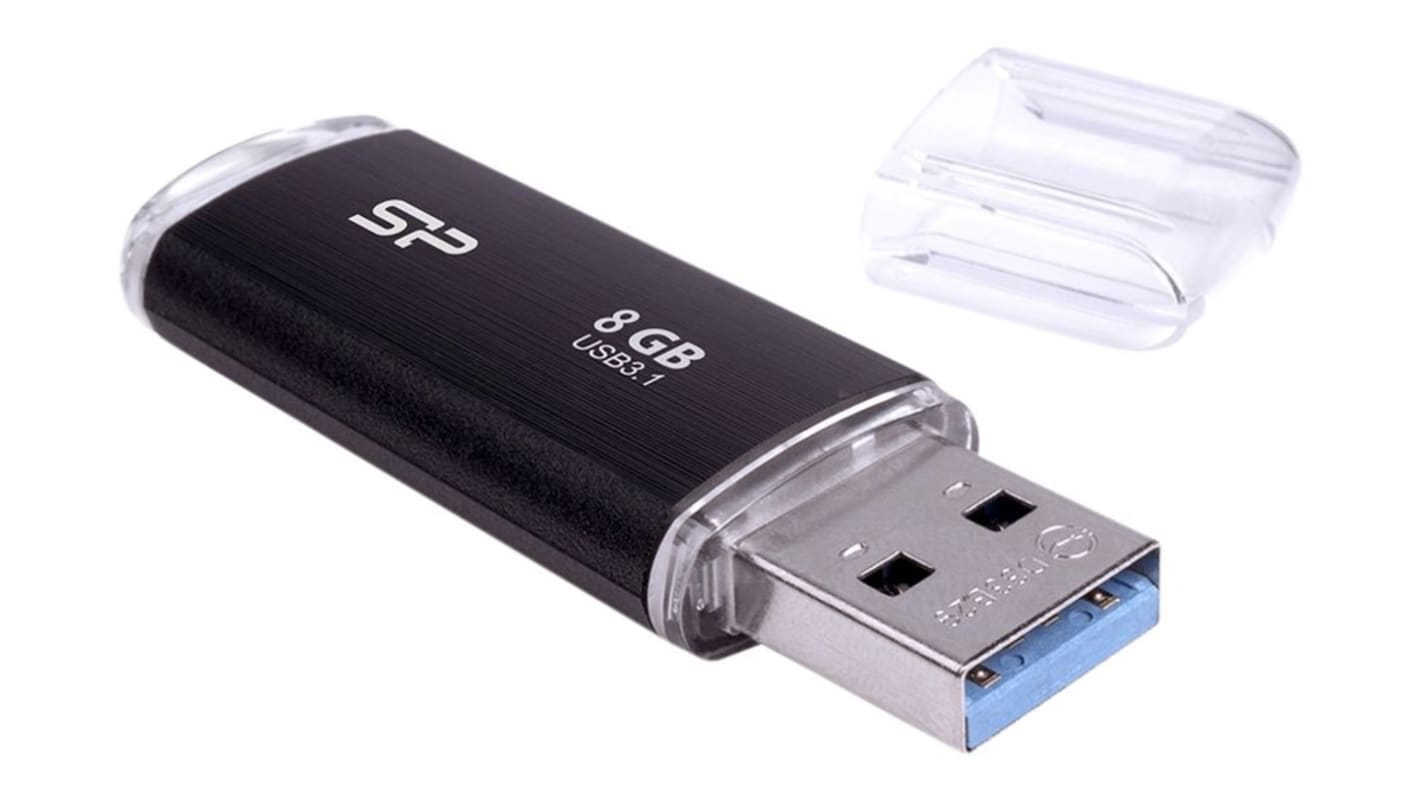 Clé USB Silicon Power Clé USB 3,1 Blaze B02, 8 Go, USB 3.0