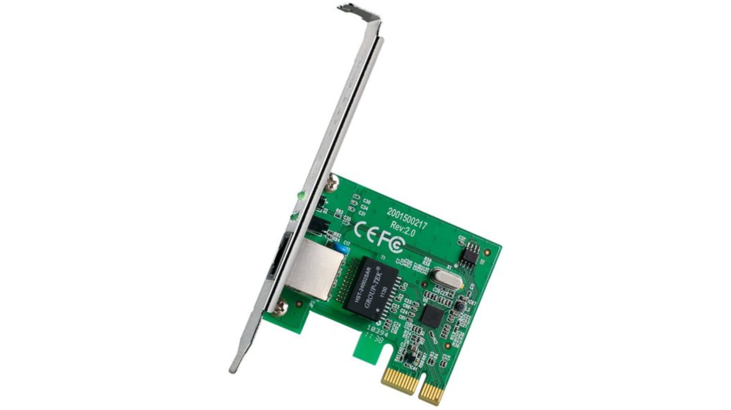 Adaptateur Ethernet PCIe TP-Link, à 1 port 10/100/1000Mbit/s