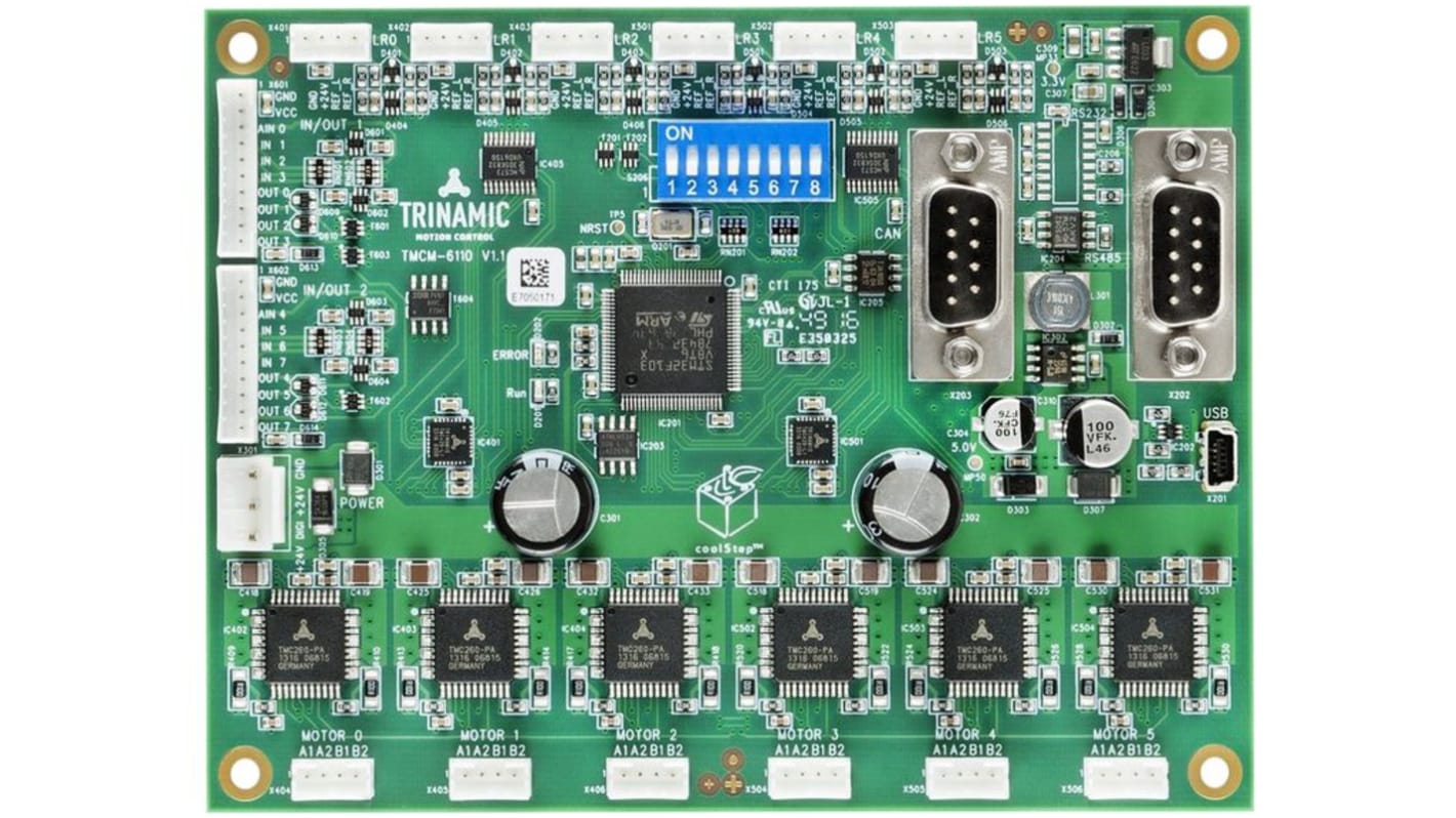 Controlador de motor paso a paso Trinamic, 9 → 28 V cc, 9,24 A