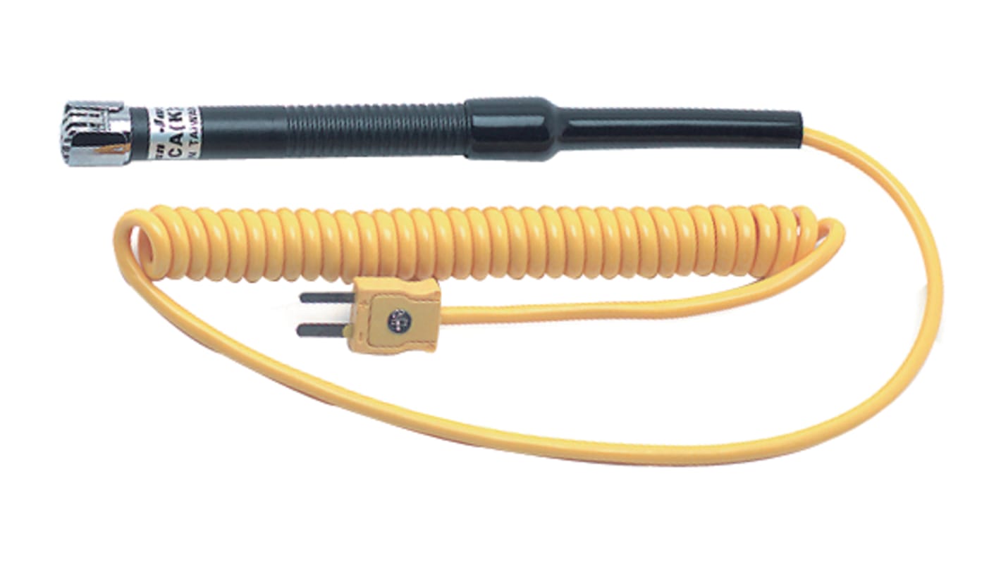 TES Electrical Corp Type K Surface Temperature Probe, 400 °C Max