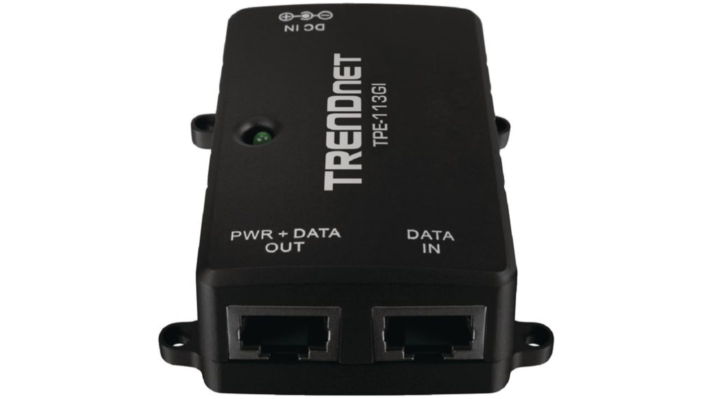 Trendnet PoE Injektor 240V Input / 48V dc Output, 400mA 2 Port 15.4W