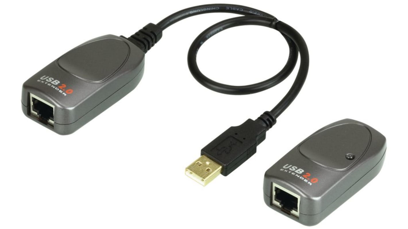 Aten 1 USB 2.0 CAT 6 Extender, up to 60m Extension Distance