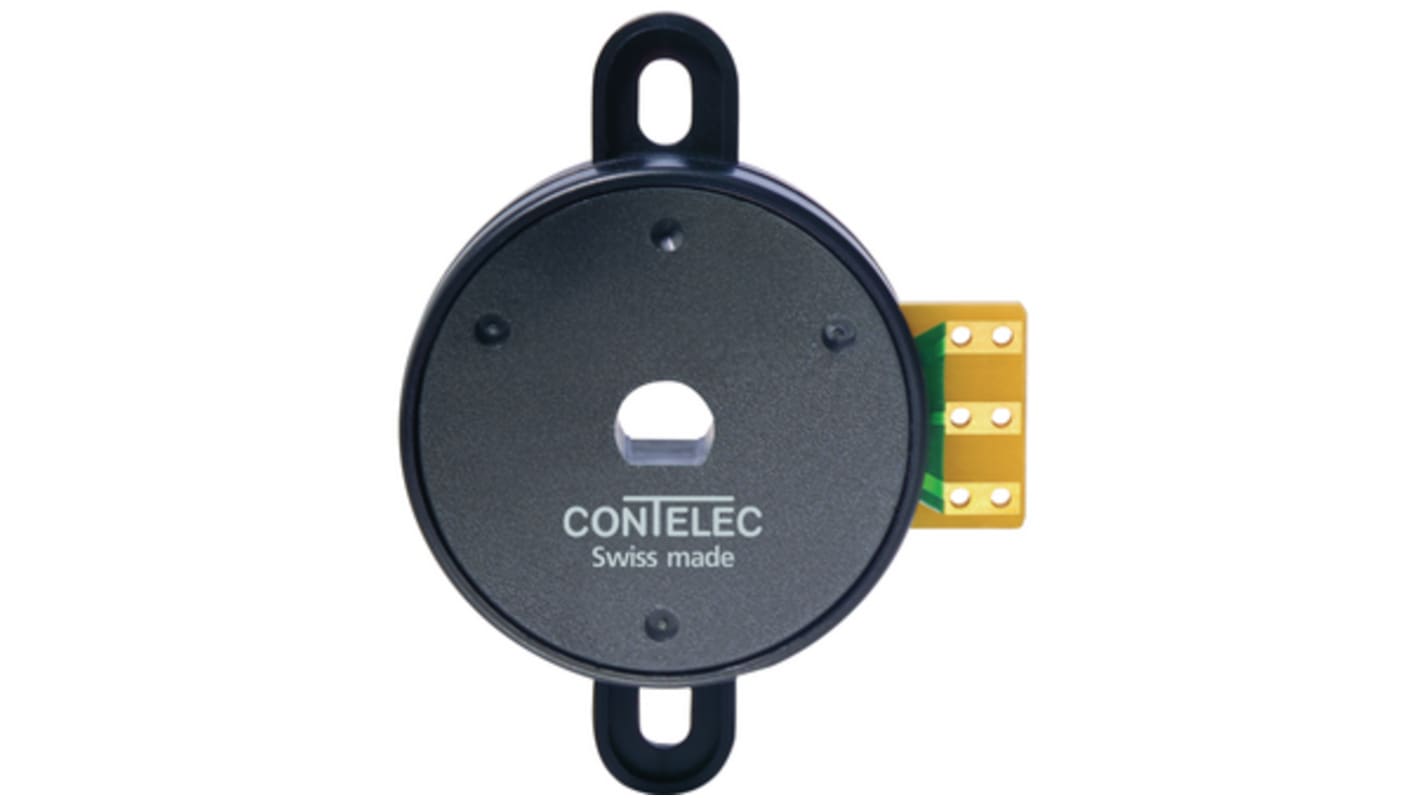 CONTELEC WAL305 Series Angular Position Sensor, Resistive Signal, Hollow Type