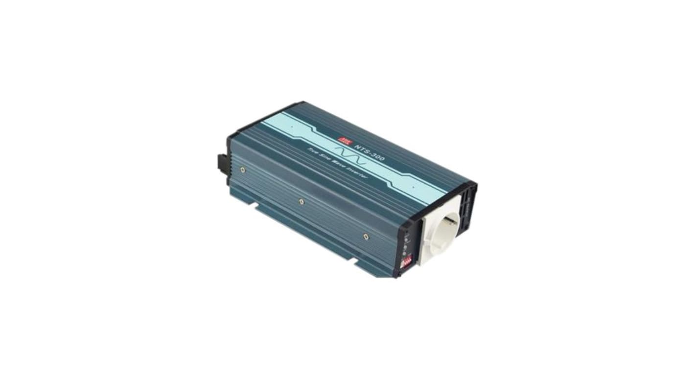 MEAN WELL Pure Sine Wave 300W Power Inverter, 24V Input, 220V ac Output