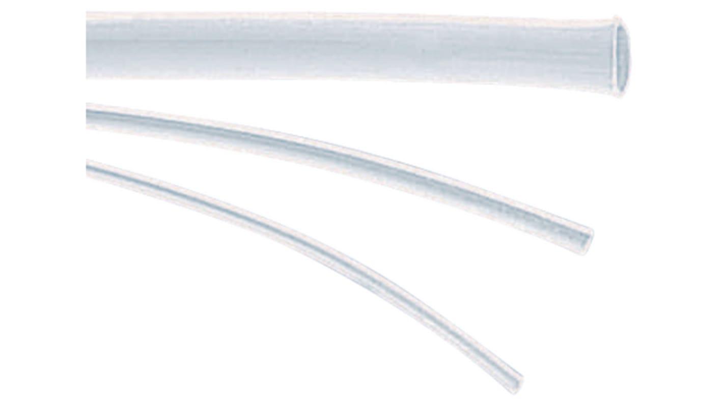 Plastica PTFE Natural Cable Sleeve, 2.16mm Diameter, 1m Length, PTFE Series