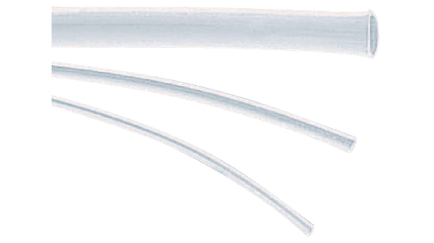 Plastica PTFE Natural Cable Sleeve, 0.71mm Diameter, 1m Length, PTFE Series