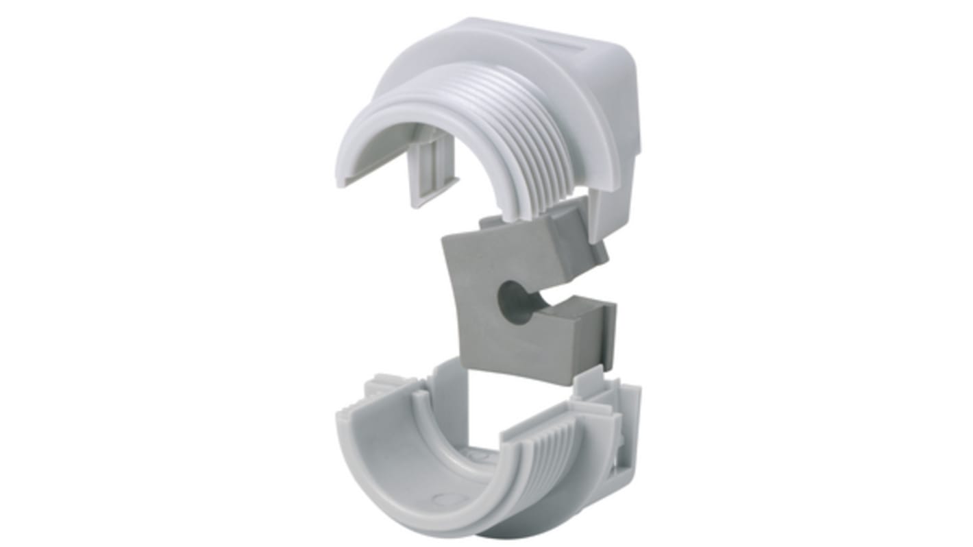 Icotek QVT Series Grey Polycarbonate Cable Gland, M32 Thread, IP54