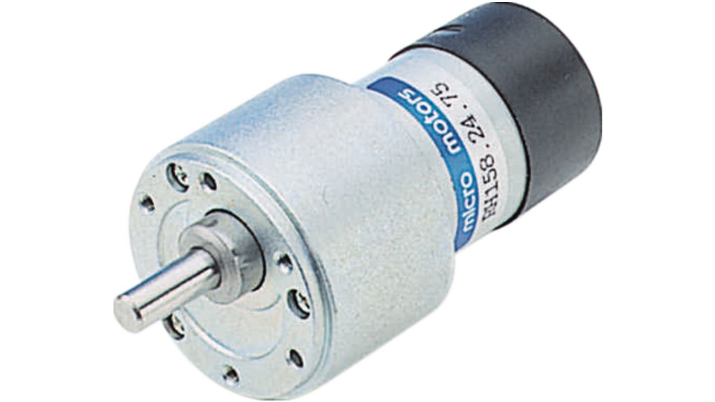 Motor DC Micro Motors, 24 V, par máx. 50 Ncm, Ø de eje 6mm