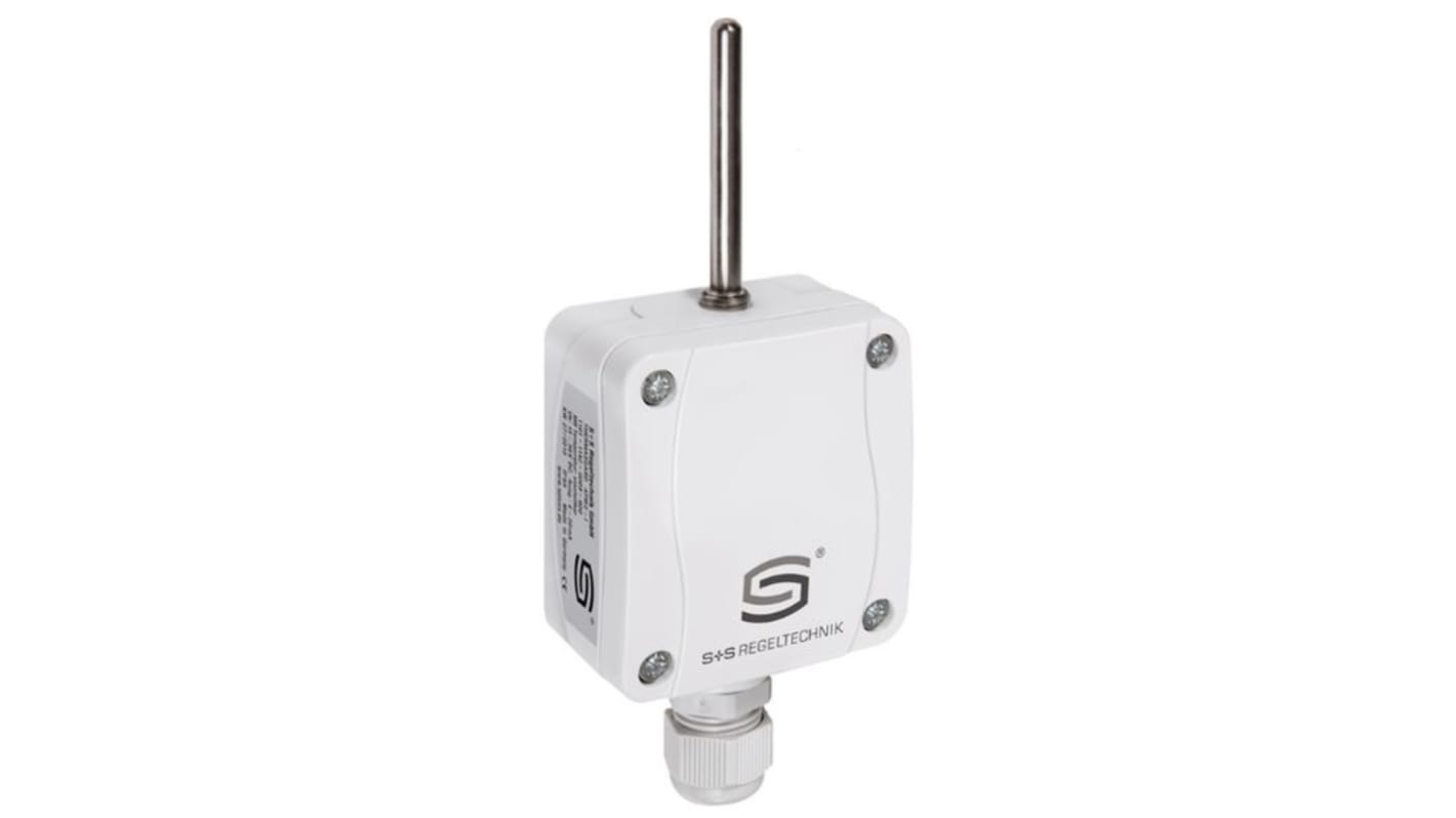 S+S Regeltechnik GmbH PT1000 Temperature Sensor, 2 And 3 Wire, +70°C Max