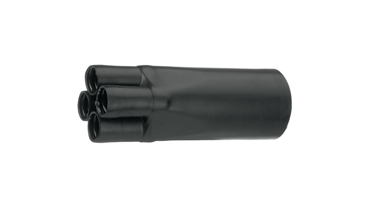 Botte thermorétractable DSG-Canusa, diamètre interne: 72mm, pièce adhésive, Polyoléfine réticulé, Noir