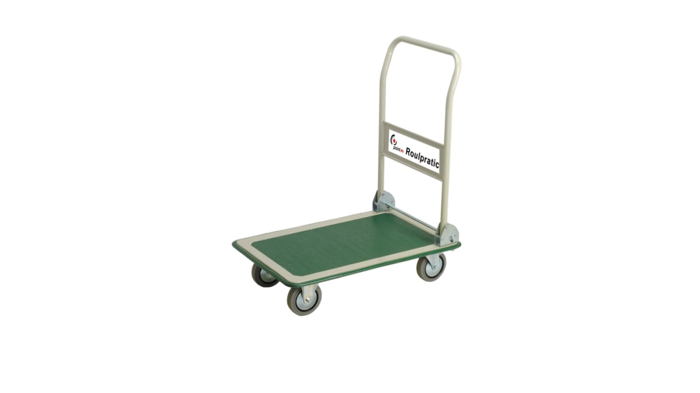 Guitel Hervieu Steel Trolley Trolley, 740 x 480 x 880mm, 300kg Load