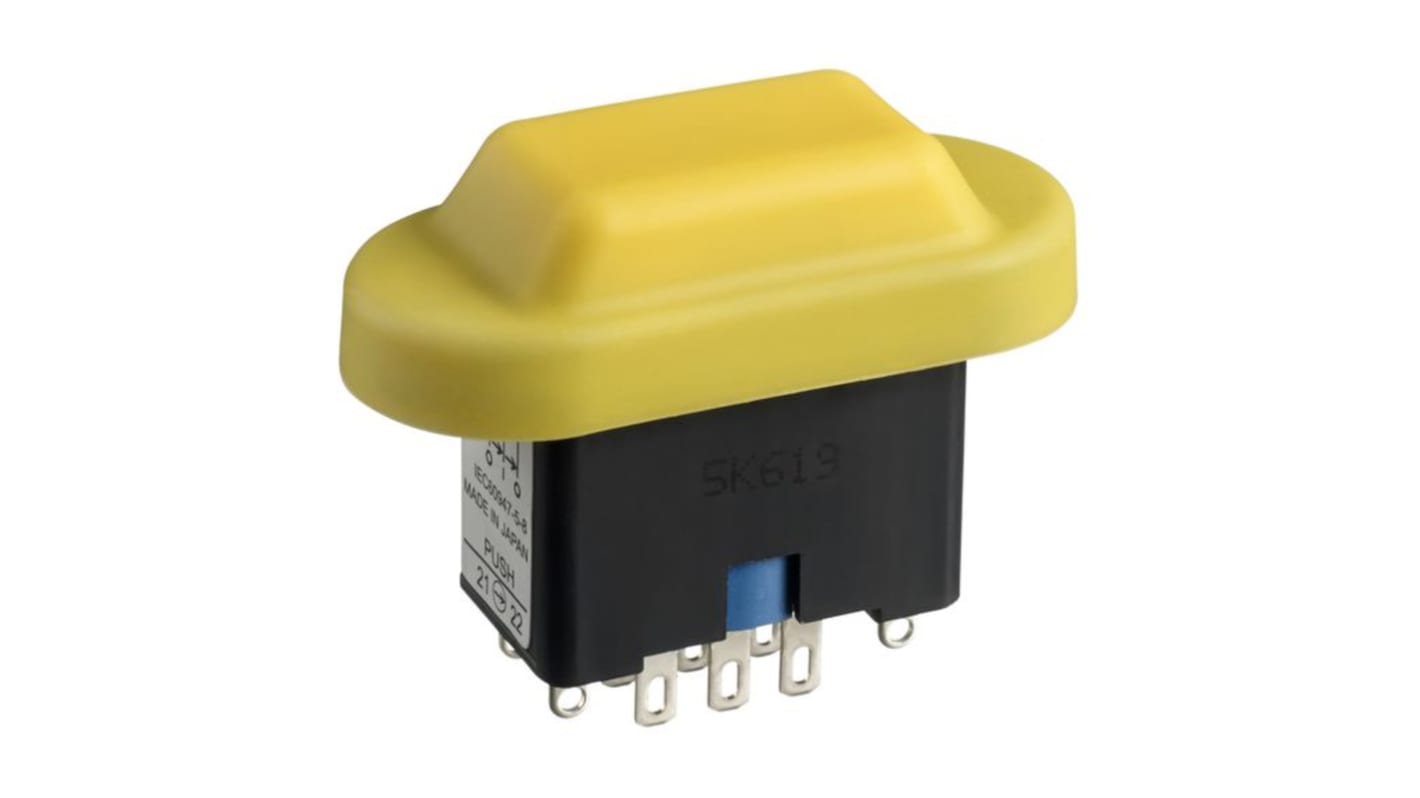 Idec HE6B Series Safety Enabling Switch, 3 Position, DP3T, IP65