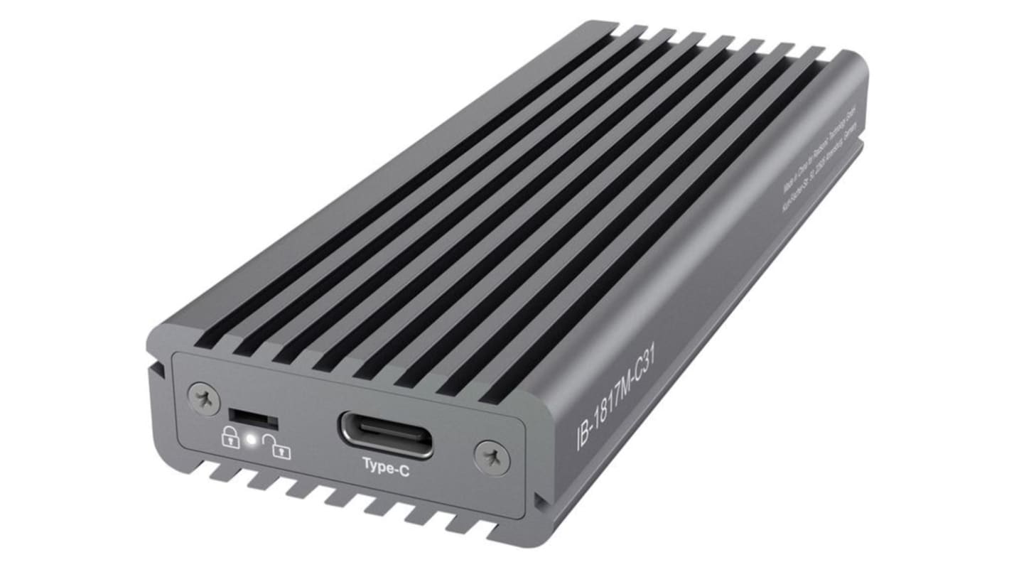 Boîtier pour disque dur, 22x30/42/60/80pouce, M.2 NVMe SSD, USB 3.1