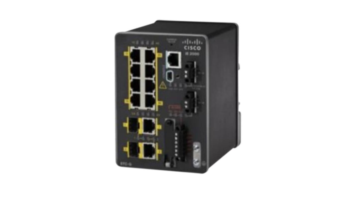 Switch Ethernet industriale Cisco, 10 porte, No