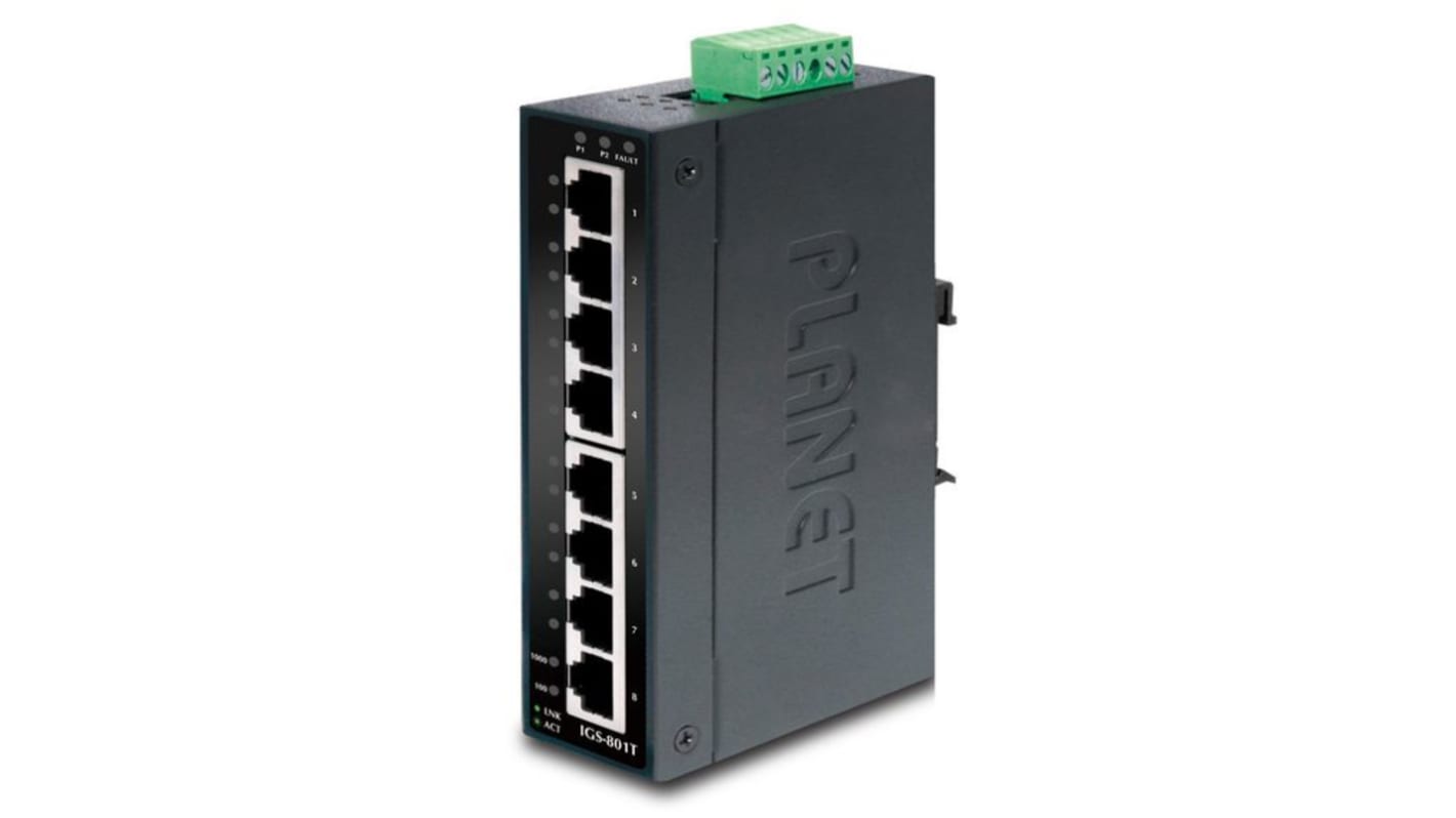 Switch Ethernet Planet-Wattohm IGS-801T, 8 ports